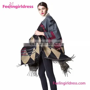 Custom Latest Design Casual Ladies Pashmina Shawl Nepal thumbnail-3