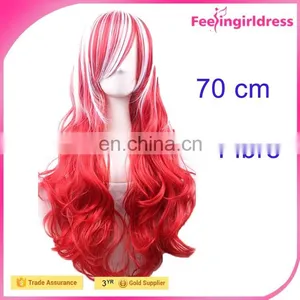 High Quality Hot Selling Dark Red Human Hair Wig Fast Delivery thumbnail-5