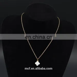 Simple Fashion Pendant Beaded Wedding Engagement Necklace MCB-0048 thumbnail-1