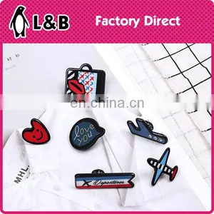 2017 Chinese Fashion Wholesale Animal Flower Airplane Brooch thumbnail-2