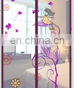Upgrade Encryption Printing Magnetic Mosquito Net Door Screen for Wholesale thumbnail-3