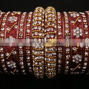 Indian Colourful Lakh Bangles Manufacturer, Bridal Lac Bangle Jewelry thumbnail-5