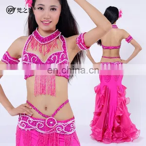 Beading Tassel Sequins Sexy Austrial Bellydance Costumes thumbnail-3