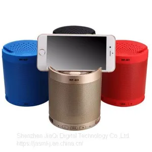 HF-Q3 Wireless Bluetooth Speaker Loudspeaker Low-tone Gun Can be Used as Mobile Phone Bracket Plug-in Card Outdoor Bluet thumbnail-1