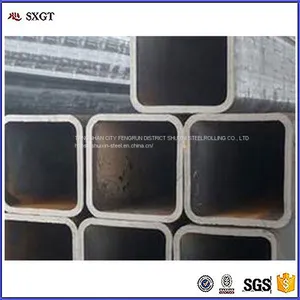 Q195 Q235 Square Round ERW Welded Hollow Section Steel Tube / Pipe thumbnail-1