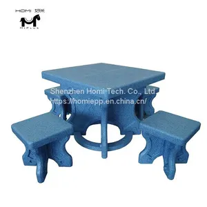 Kids Table Chair Urltra-Light EPP Foam Safety Furniture For Children thumbnail-1