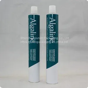 Empty Aluminum Collapsible Lip Balm Tube thumbnail-1