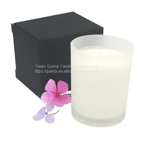 Natural Soy Wax Scented Glass Jar Candle For Home Decoration thumbnail-1
