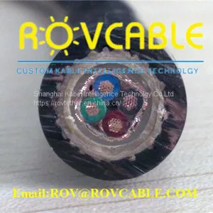 Pipe Inspection Flexible Robot Umbilical Cable Tether thumbnail-1