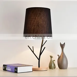 OEM Lamp Bedroom Bedside Wooden Simple Fashion Table Lamp Bedroom Reading Lamp thumbnail-3
