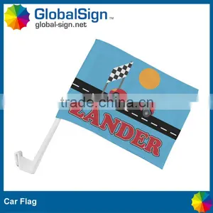 Best Selling Car Flags With Good Quality From Shanghai GlobalSign thumbnail-5