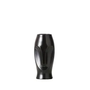 Creativity Golden Black Face Abstract Art For Home Hotel Counter Decoration thumbnail-1