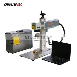 20w 30w 50w 70w 100w Split Style Portable Cnc Fiber Laser Marking Machine for Metal thumbnail-1