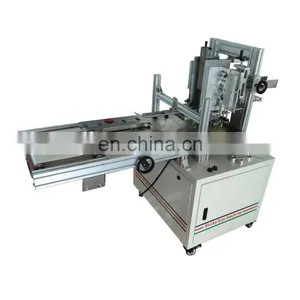 Low Price Semi Automatic Facial Tissue Carton Box Packing Machine thumbnail-1