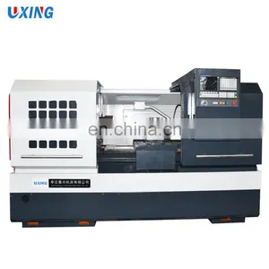 Flat Bed CNC Control Lathe Metal Turning Center Machine CAK6150 With Hydraulic Chuck Price for Sale China thumbnail-2