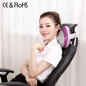 Head Shoulder Back Neck Shiatsu Massage Pillow With Heating thumbnail-2