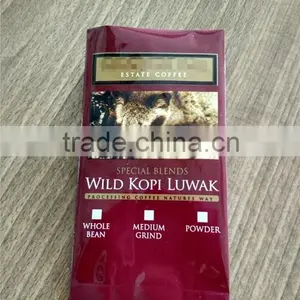 Side Gusset Laminated Plastic Printed Small Coffee Bags thumbnail-1