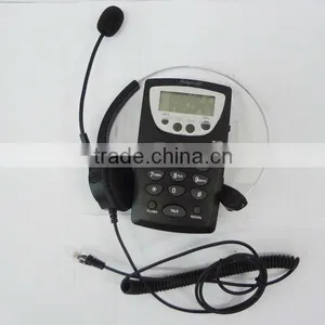 Handsfree Corded Headset Phone for Call thumbnail-1