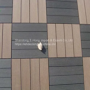 Diy Deck EH300A Interlocking Decking Tiles Outdoor Wpc Decking Floor Wholesale thumbnail-4