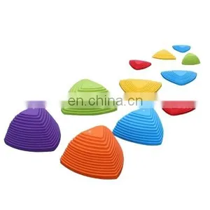 Kindergarten Plastic Unicorn Shapes Connecting Toys Large Children Game Set Training Balance Toy Plastic Balancing Step Stone thumbnail-3