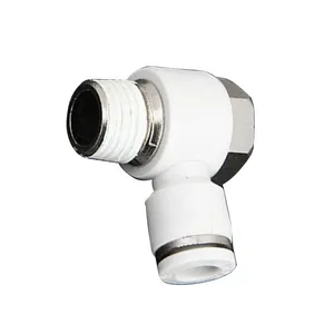 PH Series L Type Elbow Air Hose Push to Connect Quick Couplings One-Touch Pneumatic Fittings thumbnail-1