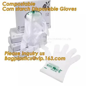 Household Cleaning, Eco- Friendly, Biodegradable & Compostable, Medical Protective Disposable Hand Gloves thumbnail-5