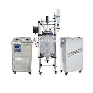 200L Jacket Glass Reactor Glass Reactor Supplier Jacketed Reactors Jacketed Pilot Glass Reactors thumbnail-1