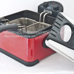 New Design 4L Electric Deep Fat Fryer L-DF401B-T Electric Deep Fryer With Timer Control thumbnail-1