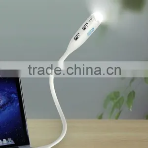 LED USB Light 3V White Bendable With USB-HUB Easy Carrying thumbnail-4
