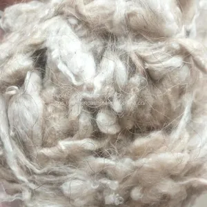 China White Cashmere Micron 15.8 32/34 mm Washed Cashmere Not Carded thumbnail-5