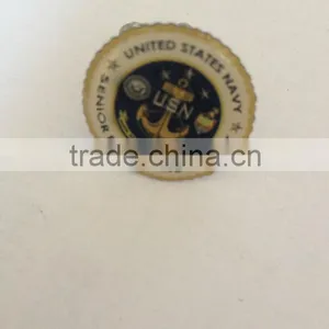 2014 Custom USN Cufflinks/offset Printing Cufflink/United States Navy thumbnail-1