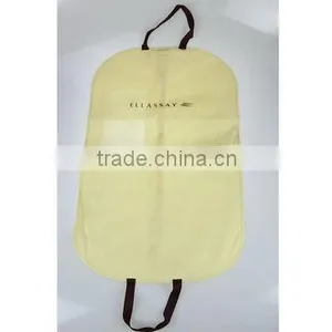 2016 Cheap Non-woven Suit Cover Bag With Handle and Plastic Window thumbnail-1