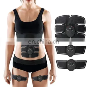 Muscle Exerciser Ems Electric Muscle Stimulator EMS Training Stimulation Abdominal Slimming Body Massager thumbnail-4