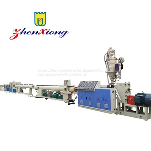 Low Price Single Screw Extruder Plastic PPR PE HDPE Pipe Extruding Production Line thumbnail-1