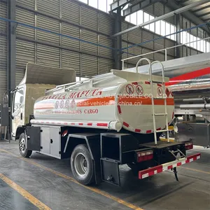 Factory Lower Price Faw Fuel Oil Water Transportation Tanker Truck With Dispenser thumbnail-3
