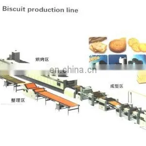 Biscuit Making Machine Production Line With Food Packaging Machine thumbnail-4