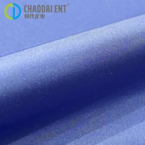 Ocean Recycled Oekotex Certified Waterproof 100% Ocean RPET PU Coated 75D*150D Fabric for Umbrella Tablecloth thumbnail-2