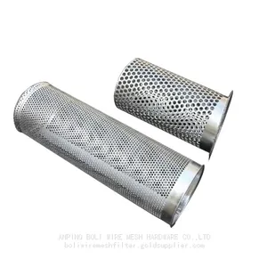 Quality Stainless Perforated Metal Filter,quality Stainless Steel Strainer Tube Filter .Stainless Steel Tube Filter Oil Mesh Filter Air Filter Mesh thumbnail-3