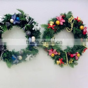 Green Decorative Garland and Flowers thumbnail-1