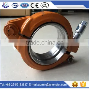 Concrete Pump Pipe Fittings Schwing Concrete Pump Pipe Clamp Coupling thumbnail-1