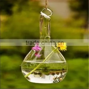 2015 Hot Sale Teardrop-shaped Giant Hanging Glass Vases With Holes thumbnail-2