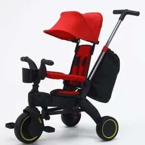Children's Tricycle 1-5 Years Old Foldable Baby Stroller Lightweight Baby Bike Stroller（Wechat:13510231336） thumbnail-1