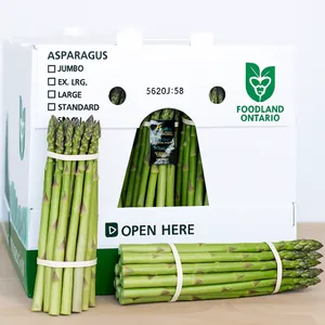 Recycled Turnover Vegetable Packaging Box Vegetable Corrugated Boxes thumbnail-2
