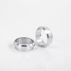 In-Stock Stainless Steel RLRS Domestic Ferrules, German JS Original Imported Ferrules, Rigid Tube Fittings, JS Stainless Steel Fittings thumbnail-1