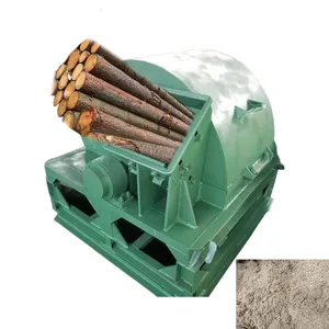 Wood Crusher Small Waste Wood Sawdust Machine Wood Log Crusher thumbnail-4