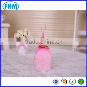 Pink Wedding Favors Gifts Candy Box Chocolate Box With Ribbon Quality Choice thumbnail-6