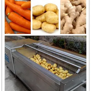 Rotary Roller Drum Fruit and Vegetable Washing Machine for Promotion thumbnail-5