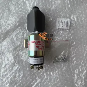 Hyundai XKDE-01455 Solenoid 24v-0.75kgs for R210LC-7 Excavator thumbnail-1