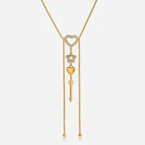 HonHo Stainless Steel Necklace for Active Lifestyle Sweat Resistant thumbnail-3