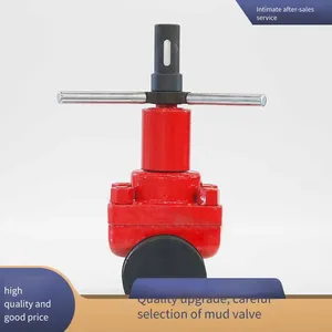 Langfeng High-pressure Mud Gate Valve Z23x-350 Dn100 for Oil Fields and Drilling{mud Valve} thumbnail-5